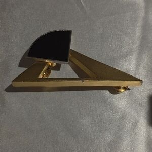 Vintage LEE WOLFE Modernist Pin Brooch Geometric Brooch Pin